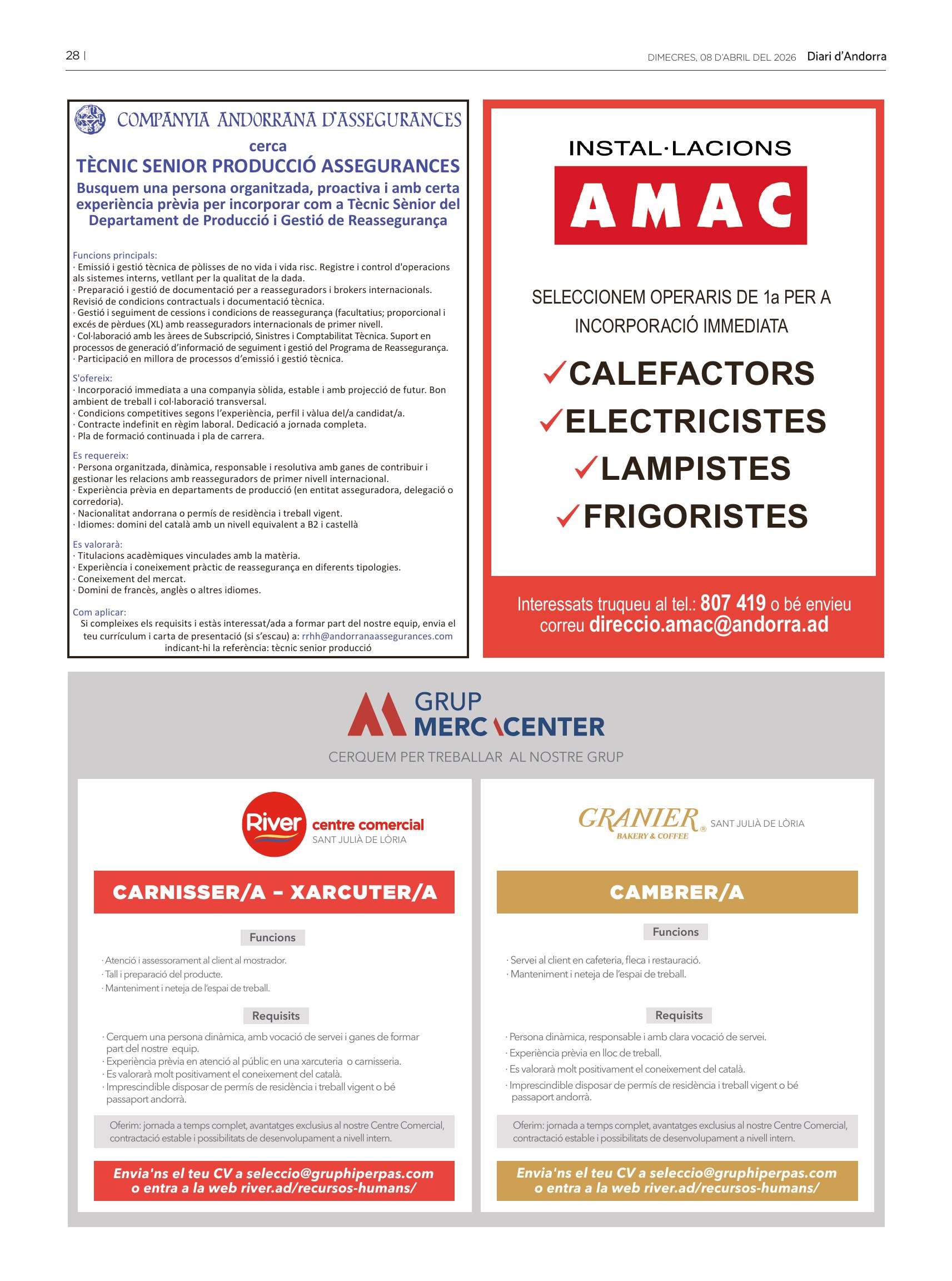 Classificats p&agrave;gina 28