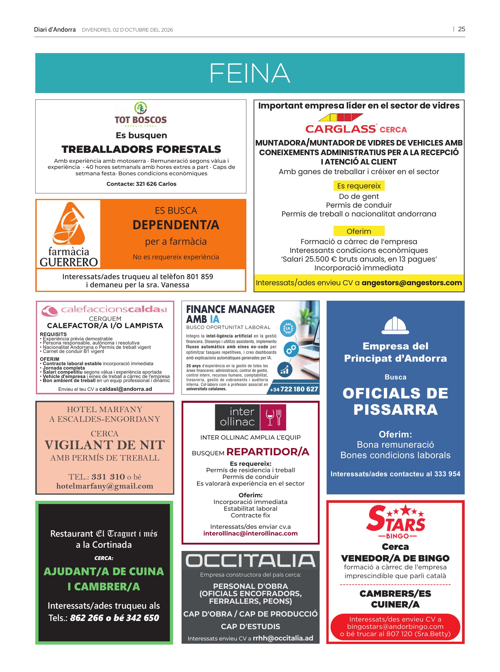 Classificats p&agrave;gina 25